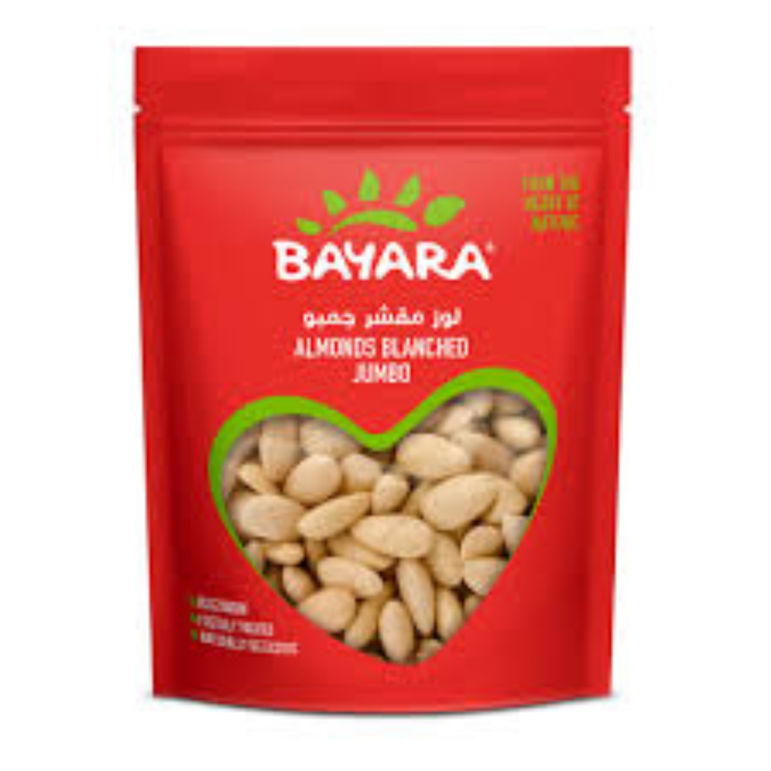 BAYARA ALMONDS BLANCHED JUMBO 200G